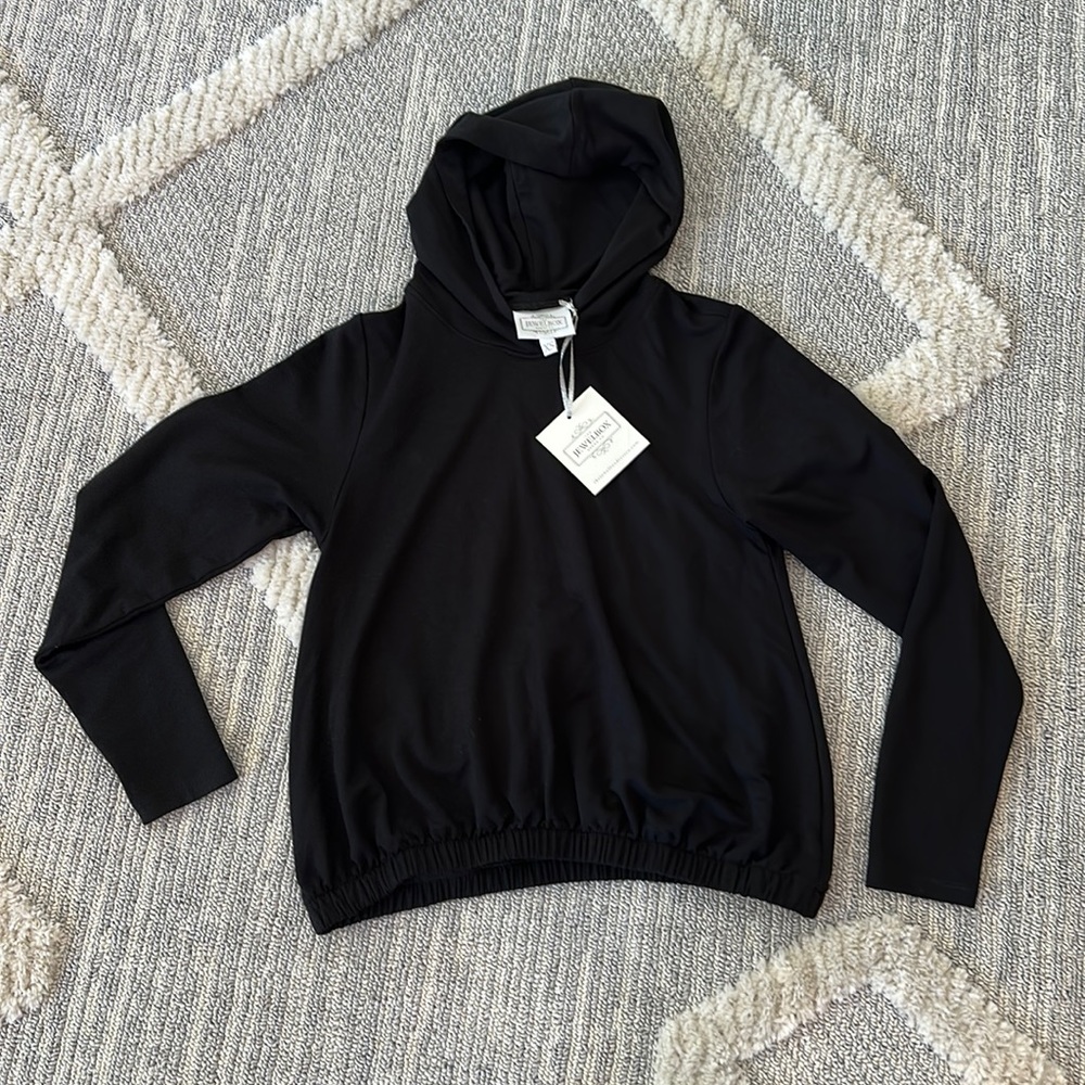 Jewelbox Dress Co womens Black hooded sweatshirt